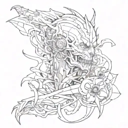 vicious tattoo design idea