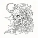 vicious tattoo design idea