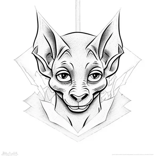 scooby dobby doo tattoo design idea