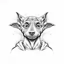 scooby dobby doo tattoo design idea