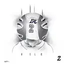 Basketball number 24 Kobe Bryant tattoo design idea