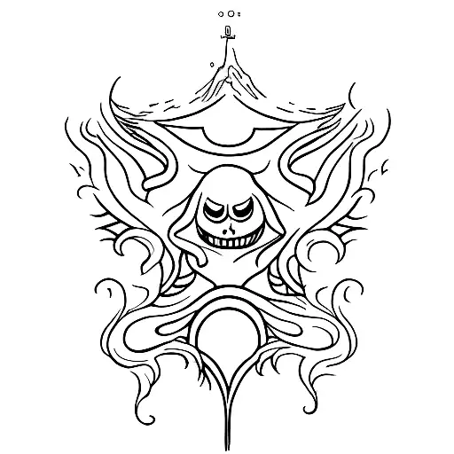 ghost dancing tattoo design idea