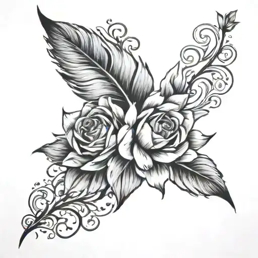 let go tattoo design idea