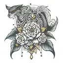 let go tattoo design idea