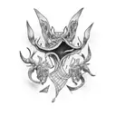 Sticky fingers the band  tattoo design idea