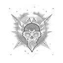 beachy stoner tattoo design idea