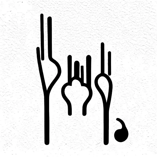 Scandinavian Family themed tattoo design idea