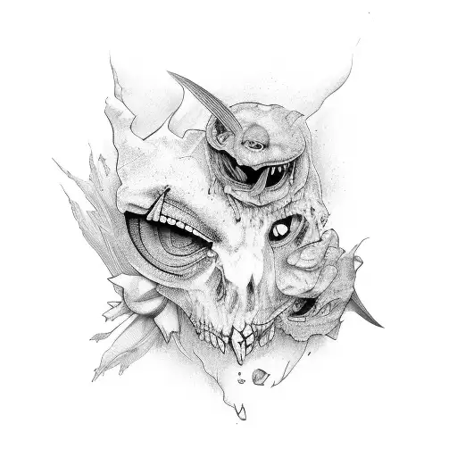 witchcraft  tattoo design idea