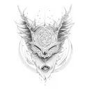 witchcraft  tattoo design idea