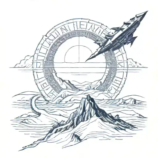 dune messiah tattoo design idea