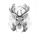 deer hunting  tattoo design idea