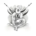 berimbau capoeira tattoo design idea