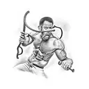 berimbau capoeira tattoo design idea