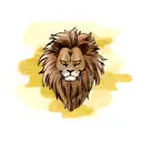 Lion tattoo design idea