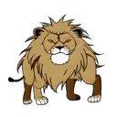 Lion tattoo design idea