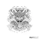 embracing struggle tattoo design idea