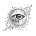 Evil Eye tattoo design idea