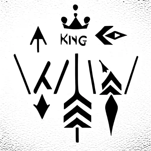 king of spade tattoo design idea