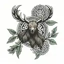 Design A Tattoo That Combines Wool Rug Motifs With Traditional Slavic Symbols tattoo design idea