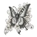 Omarion 07/25/07-07/05/21 butterfly made tattoo design idea