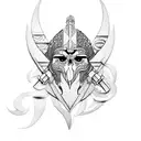 deusa isis tattoo design idea