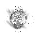 molotov cocktail  tattoo design idea