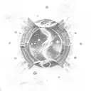 love, destiny, life, star, matter-of-factness, family, daughter tattoo design idea