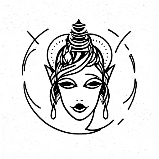 goddess create your own reality tattoo design idea