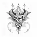 mafia style leg sleeve tattoo design idea