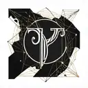 D A initial with love and eternal symbol intertwined tattoo design idea