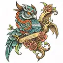 misunderstood tattoo design idea