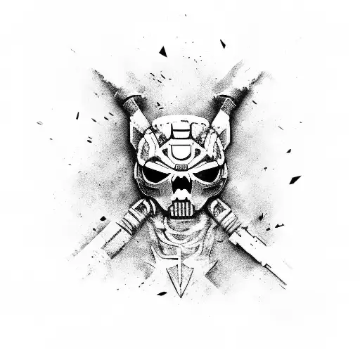 420 friendly Call of duty with Formula 1 tattoo design idea