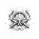 420 friendly Call of duty with Formula 1 tattoo design idea