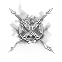 420 friendly Call of duty with Formula 1 tattoo design idea