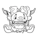 stitch tattoo design idea