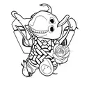 stitch tattoo design idea