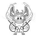 stitch tattoo design idea