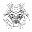 handball tattoo design idea