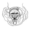 handball tattoo design idea