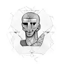 handball player tattoo design idea