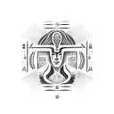 Hieroglyphs  tattoo design idea