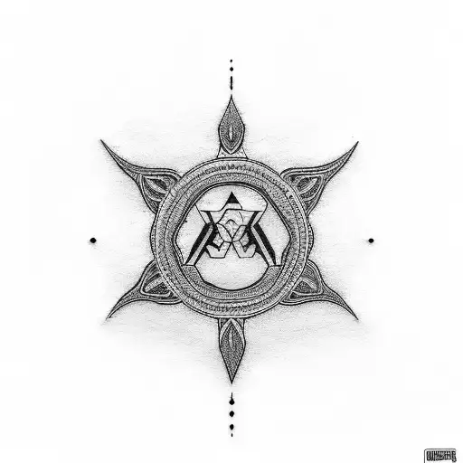 2002 1991 ambigram  tattoo design idea