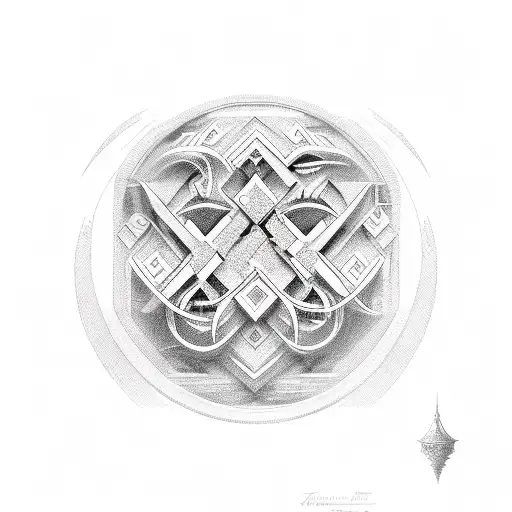 2002 1991 ambigram  tattoo design idea