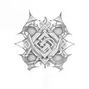 2002 1991 ambigram  tattoo design idea