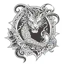 lighting 2006 tattoo design idea