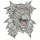 lighting 2006 tattoo design idea