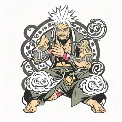 jiraiya love tattoo design idea