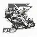 formula 1 miami tattoo design idea