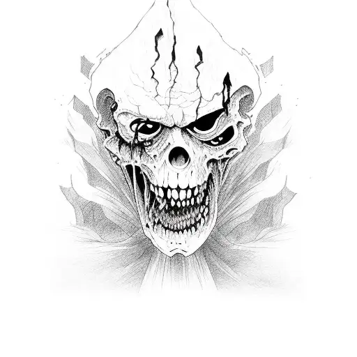 Evil dead tattoo design idea