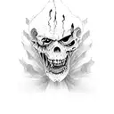 Evil dead tattoo design idea